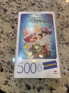 Disney The Little Mermaid Puzzle - Blue, Green & Red Artwork
